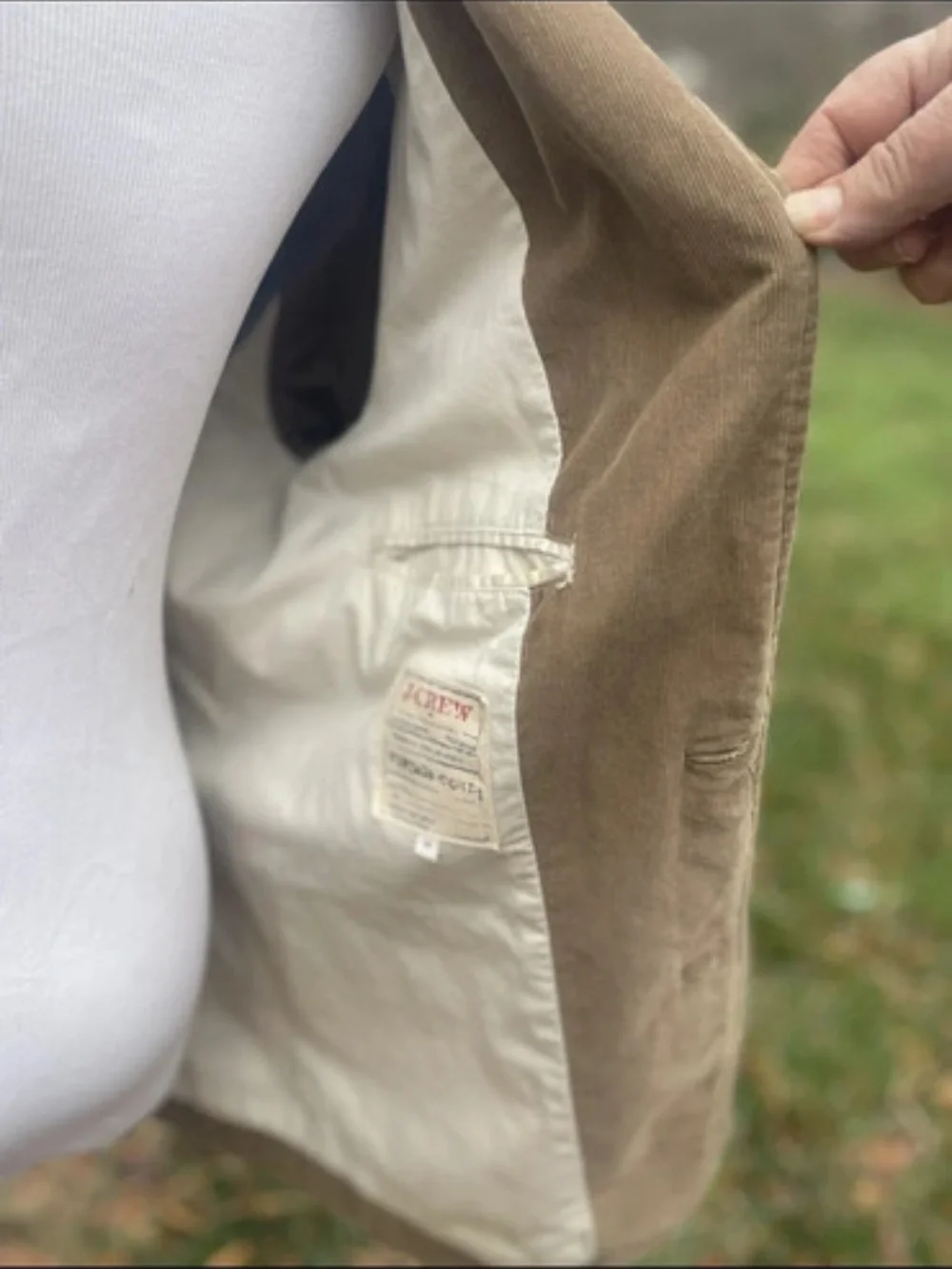 J. Crew Claaaic Tan Corduroy men’s Blazer - Casual  Jacket